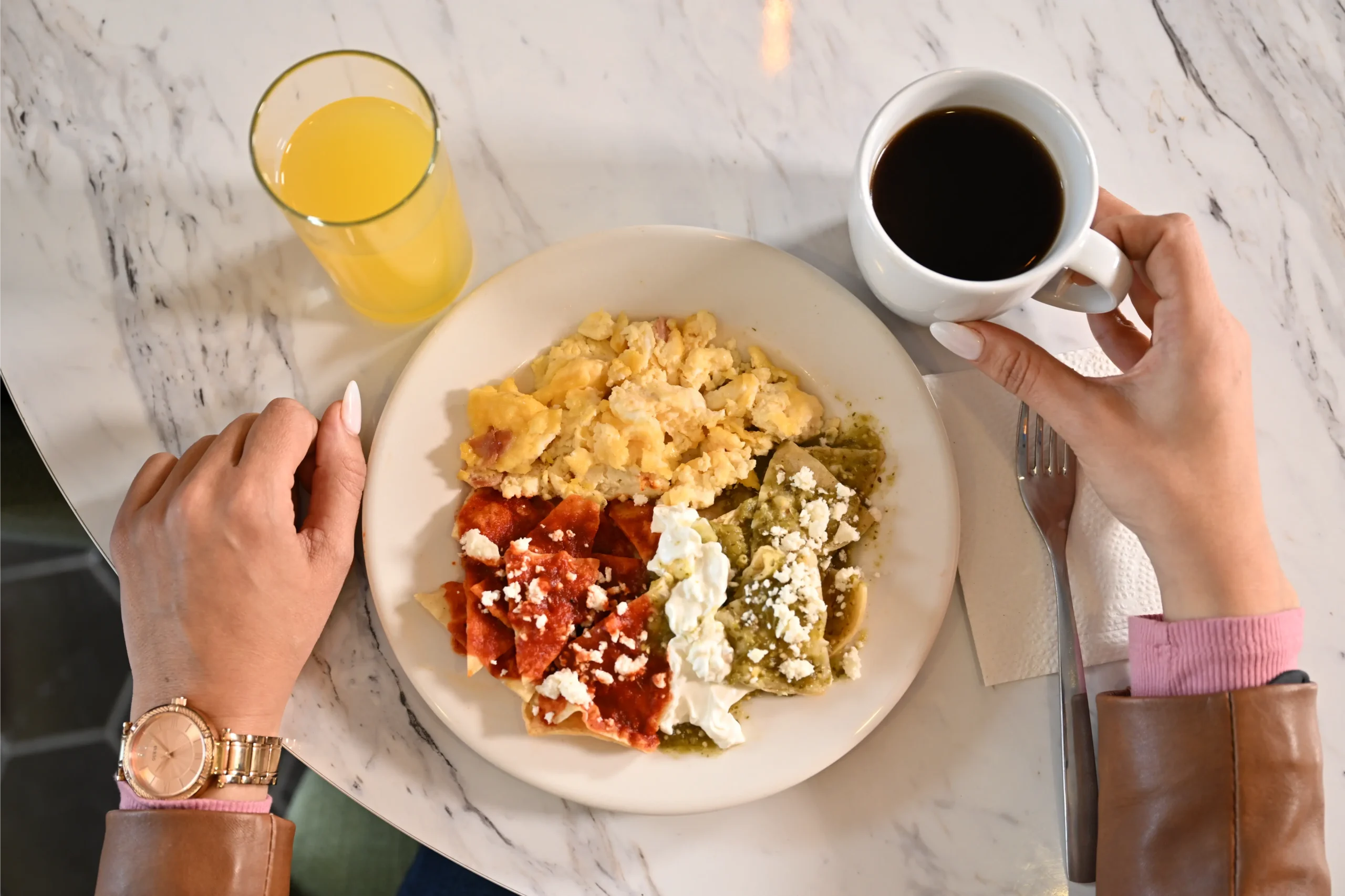 Conquer the world,
start with breakfast